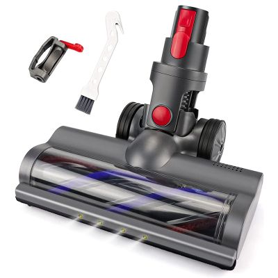 Electric Brush with Direct Drive Brush and Lock Accessories for Dyson V7, V8, V10, V11, SV12, SV14 Vacuum Cleaner