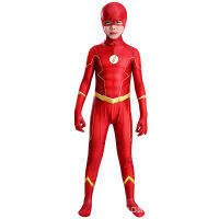 【cw】DC Movie Season 4 Flash cos Clothing Film and evision Role Tight Jumpsuit cosplay Clothing Stage Costume