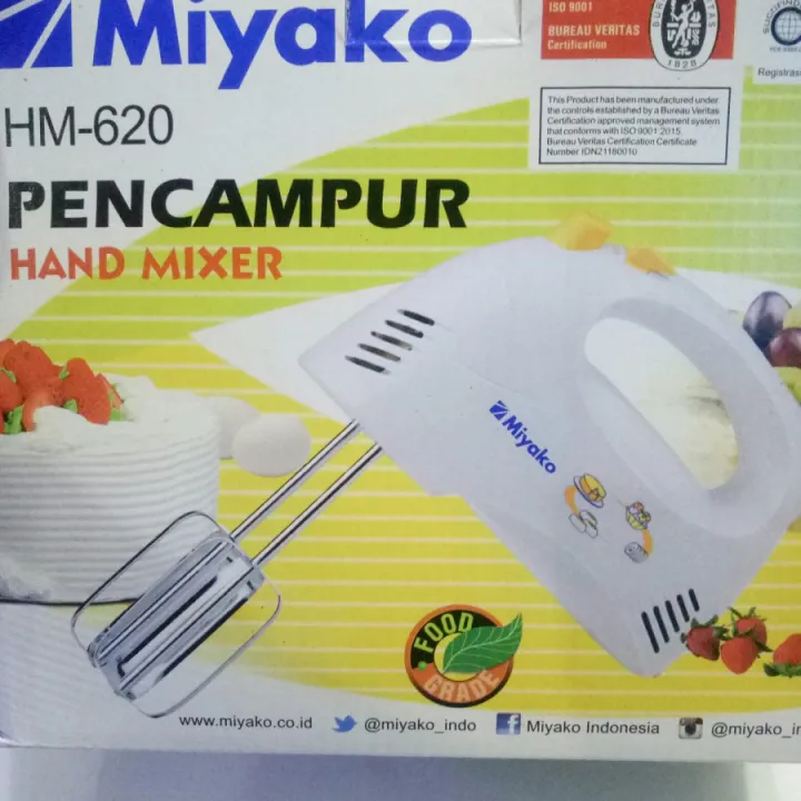 MIXER MIYAKO HM620 HAND MIXER MIYAKO Lazada Indonesia