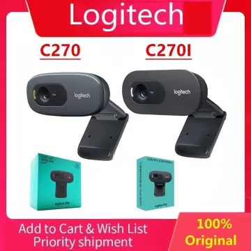 New Original Logitech C310 C270 C270I HD Webcam 720P Built-in Micphone  USB2.0 Computer PC Notebook Video Conference Camera