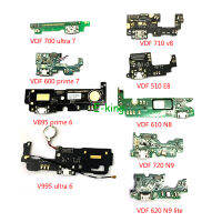 สำหรับ Vodafone VDF 700 600 710 510 610 720 620 V8 E8 N8 N9 Lite อัลตร้า6 7นายกรัฐมนตรี USB คณะกรรมการการชาร์จท่าเรือพอร์ต F LEX สายเคเบิ้ล