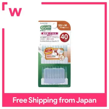 Sunstar GUM soft pick 40pcs fragrance free SSS-S size interdental cleaner  Japan