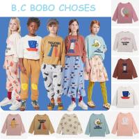 BC BOBO KIDS CLOTHES Childrens Bottoming Shirt Ins Style Boys Girl Cute Shirts