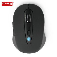 CHYI Bluetooth Wireless Optical Mouse Computer Office Mini Mice 800/1200/1600 DPI 5 Buttons BT 3.0 Mouse For Laptop PC Basic Mice