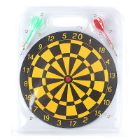 Dart Board Set Small Double-Sided Professional Children S Dart Set ของเล่นเพื่อความบันเทิงพร้อมเข็มบิน