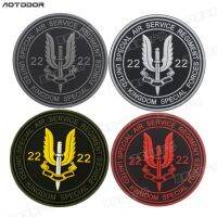 【YF】∏₪✧  British 22nd Air Service Regiment Sticker Arm Badge Drip Patches for Clothing Embroidery