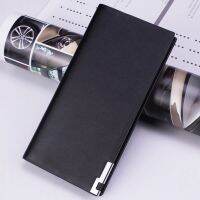 Male Wallet Long Youth Student Ultra Thin Soft Leather Clip Genuine Mens Business Simple Handbag