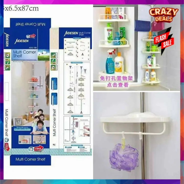 Corner Shelf Multi Aidesen Lazada PH