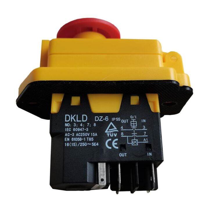 DKLD DZ6 Switch Emergency Stop Pushbutton Switches for