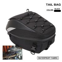 ✿ Motorcycle Tail Bag High Capacity 37L Moto Helmet Rear Seat Bag Rider Backapack Waterproof Luggage Bag Motorcycle Accessories m1