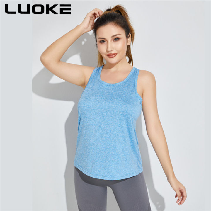 luoke-2-ชิ้น-บน-กางเกงขาสั้น-ชุดกีฬาสำหรับผู้หญิงหลวมพอดีชุดลำลอง