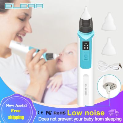 【CW】 New Rechargeable Baby Cleaner Silicone Adjustable Electric Child Nasal Aspirator Safety Convenient Low Noise