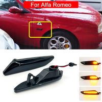 ไฟเลี้ยว LED สำหรับ Alfa Romeo ไฟเลี้ยวแบบไดนามิก47Typ 156Typ 156 Sportwagon Typ Ftion สีเหลืองอำพัน