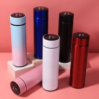 500ML Creative Smart LED Thermos Bottle Temperature Display Vacuum Flasks Stainless Steel Water Bottle Thermos Cup