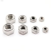 ☌☇✒ 2/10X M3-M16 304 Stainless Steel Prevailing Torque Type All Metal Insert Hexagon Lock Nut Hex Self Locking Locknut DIN980 GB6184