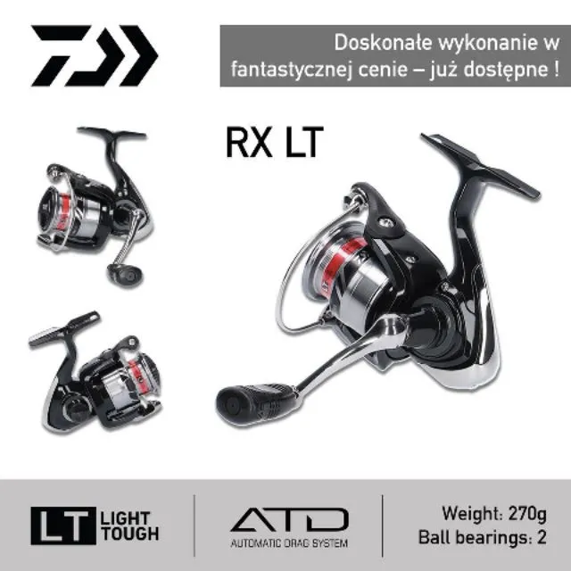 Daiwa Rx Lt Series Spinning Reel Lazada