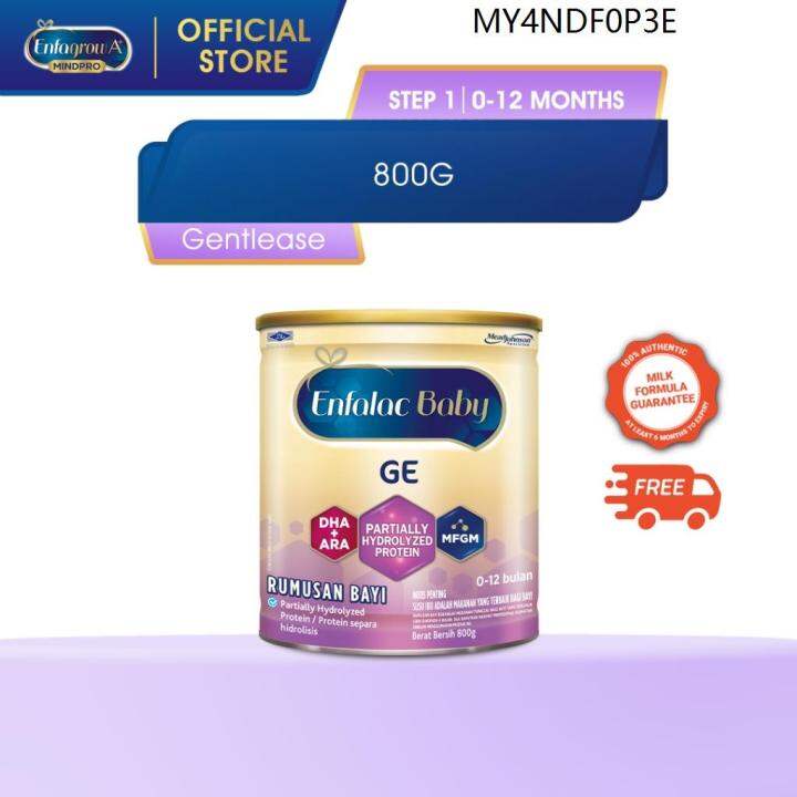 Enfalac A+ GentleaseEnfalac Baby GE Susu Bayi Milk Foula Powder (800g