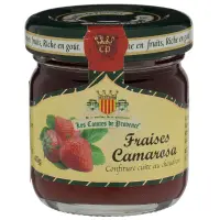 สินค้าส่งตรงจากโรงงาน ส่งฟรี ส่งเร็ว Les Comtes De Provence Camarosa Strawberry Fruit Jam 40g. Cash On Delivery