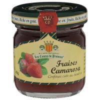 สินค้าส่งฟรีทั้งร้าน Les Comtes De Provence Camarosa Strawberry Fruit Jam 40g. (Cash On Delivery)