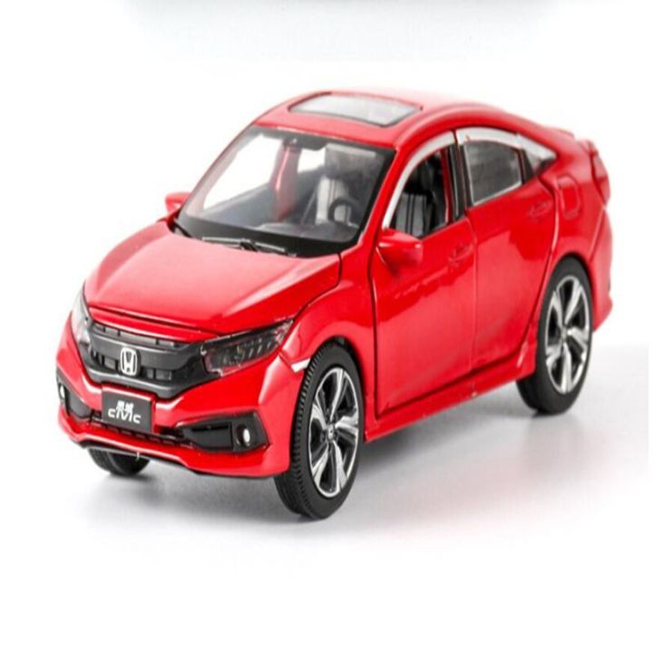 1-32-honda-civic-auto-zinklegering-speelgoed-auto-metal-diecast-voertuig-sound-light-cars-collection-model-kinderen-geschenken-speelgoed-voor-jongens