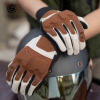 【CW】Summer Breathable Motorcycle Gloves Men Anti-fall Full Finger Motobiker Luvas Touchscreen Women Anti-drop Racing Guantes Gear