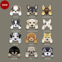 12pcslot Cute Chihuahua Shiba Dog patch babys clothing patches backpack decoration small applique small iron on patch