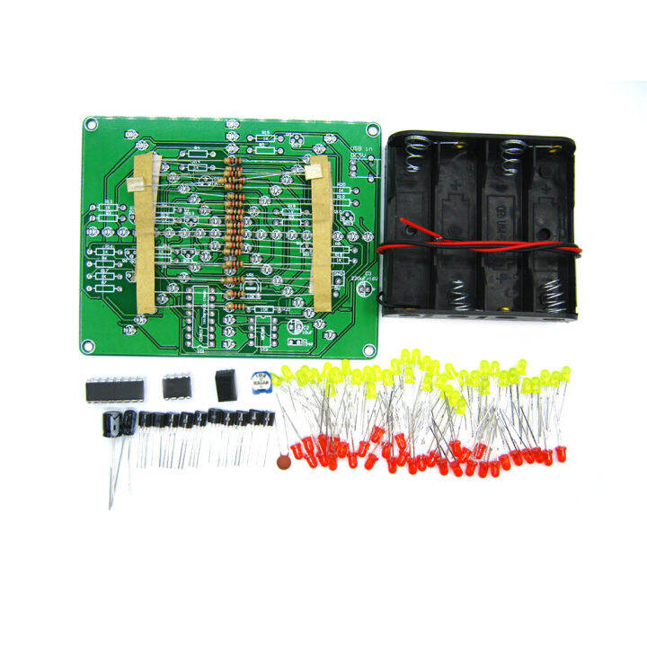 pcbfun-dc4-5-6v-แอลอีดีไฟฟ้าไฟกระพริบ-soldering-บอร์ดฝึก-pcb-ของตกแต่งงานปาร์ตี้ข้าวตัวอักษรวิ่งโคมไฟอ่างเลี้ยงปลาชุดผลิตภัณฑ์อิเล็กทรอนิกชุด