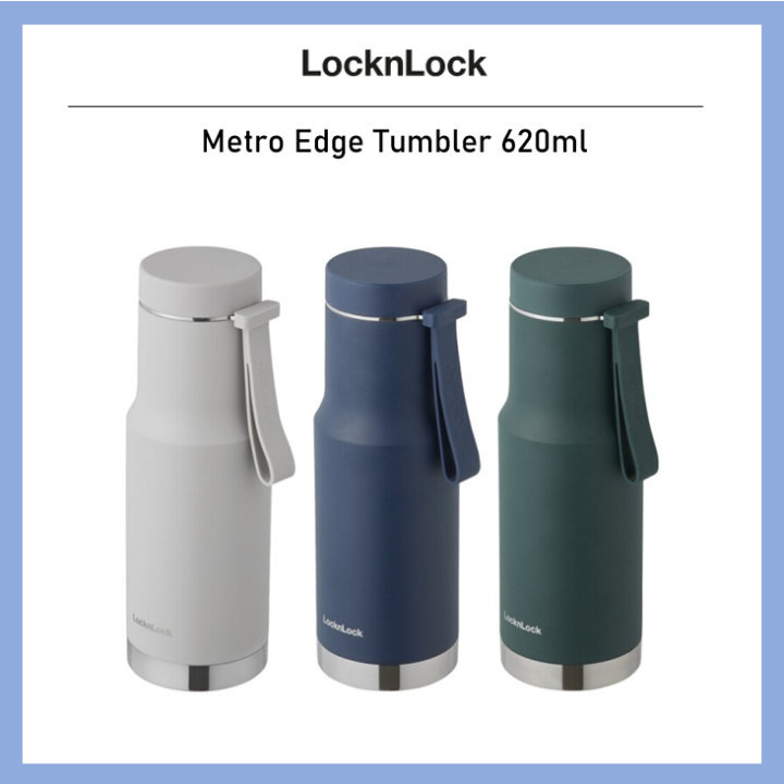 [Lock&Lock] Metro Edge Tumbler 620ml LocknLock stainless LHC4199 Lazada