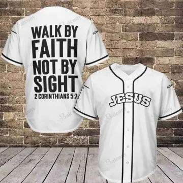 Christian Jersey, Baseball Jersey, Christian Gifts, Religious Gifts, B –  Shalom Apparel