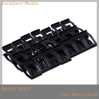 Excellent 20pcs คอนโซลหน้ารถ Dash Dashboard โลหะ Retainer สีดำ rivet คลิปยึด