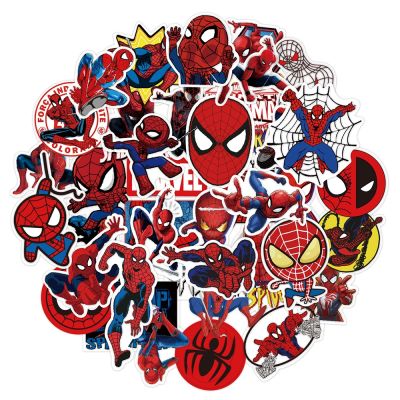 ☫卍 10/30/50pcs Disney Marvel Cartoon Super Hero Spiderman Stickers for Kids DIY Water Bottle Skateboard Laptop Cool Anime Sticker