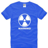 2023 newNuclear Radiation Creative Life Printed T Shirt Men Short Sleeve O-Neck Cotton Man T-Shirt Cool Tee Shirt Homme Camisetas Hombre