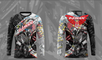 (In stock) 2023 Fashion mens sports clothing YAMAHA Long Sleeve t-shirt  Cycling Bike Racing  Motorcycle jersey Full Sublimation Version 4