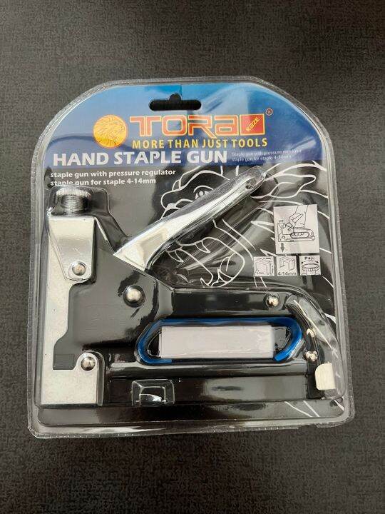 Staples Gun Tora Hand Staple Gun 414mm Stapler Tembak Hekter Lazada