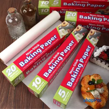 5m/100m High Temperature Double-sided Silicone Baking Paper Greaseproof  Paper Roll Parchment Paper - Buy Baking Paper,Greaseproof Paper,Silicone  Paper