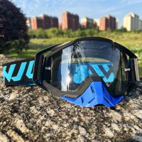 ☃ WJL Motocross Goggles แว่นตารถจักรยานยนต์แว่นตากันแดด MTB MX ATV ซิลิโคน Anti-slip คุณภาพสูง Windproof Cycling Racing Goggles