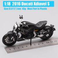 Xdiavel คอลเลกชัน2016รถลาดตระเวนแข่ง,ของเล่น1/18โมเดลจักรยานขนาดเล็กสำหรับเด็กรถจักรยานยนต์ควบคุมระยะไกล