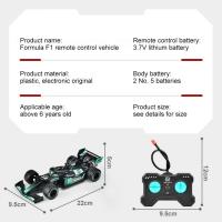 ร้อน F1 RC รถควบคุมระยะไกลแข่งรุ่นชาร์จแบบไดนามิกเด็กรถปิดถนนดริฟท์ที่ความเร็วสูงเด็กรถควบคุมระยะไกลของเล่น