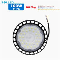 SOLLED Ufo Led High Bay Light 100W 150W 200W Ac220v กันน้ำ Super Bright ประหยัดพลังงานคลังสินค้าโคมไฟโรงรถ