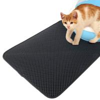 Cat Litter Mat Double-Layer Cat Litter Trapper Mats with Waterproof Bottom Non-slip Litter Cat Mat Layer kattenmand