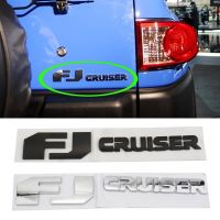 ✷✾ 3D ABS FJ Cruiser Letter Car Rear Trunk Body Emblem Badge Stickers For Toyota FJ Cruiser Car Stickers and Decals Accessories