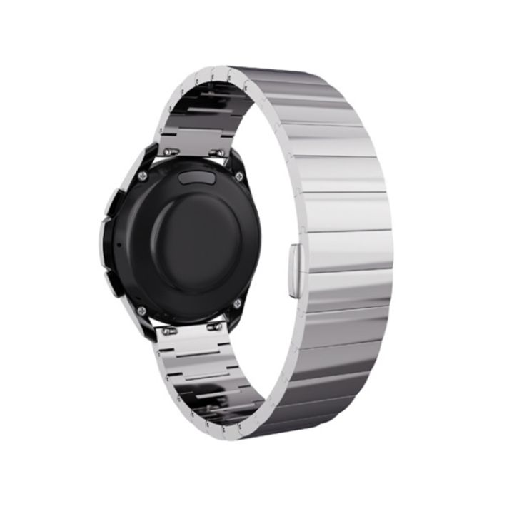 สำหรับ-samsung-galaxy-watch4สายนาฬิกาข้อมือเหล็กขนาด42มม-46มม-แบบคลาสสิก
