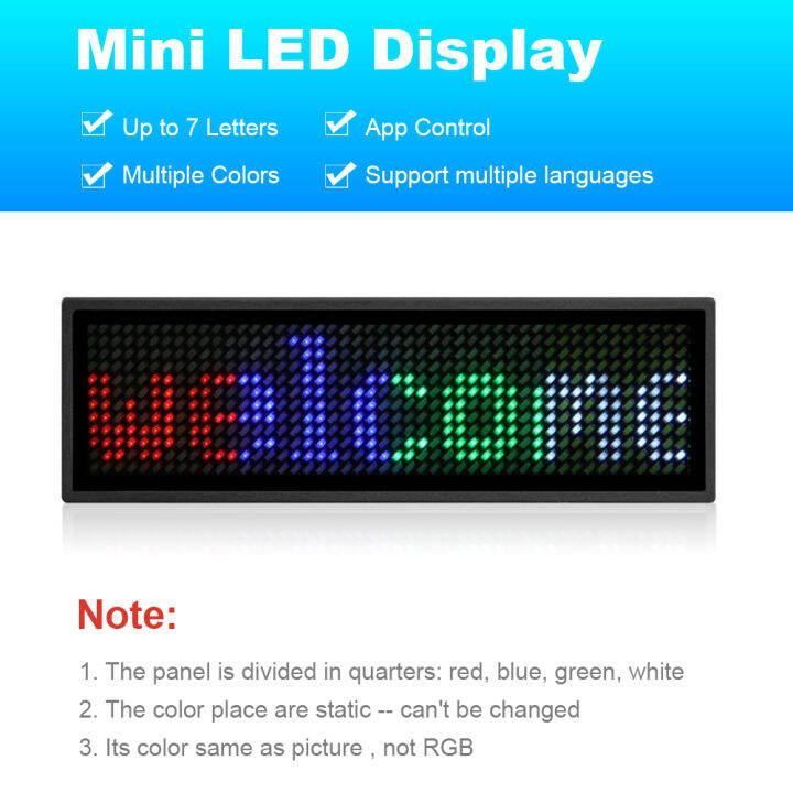 คลังสินค้าพร้อม-แท็กชื่อ-led-สำหรับธุรกิจหน้าจอการ์ด-led-การเขียนโปรแกรมแบบชาร์จไฟ-usb-จอแสดงผลดิจิตอลป้ายชื่อ-led