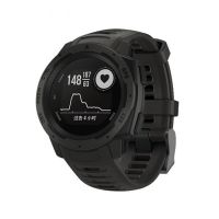 สายนาฬิกาข้อมือซิลิโคนสำหรับ Garmin Instinct 22มม. ไม่รวมโฮสต์ (สีเขียวทหาร) (จำหน่ายเอง)