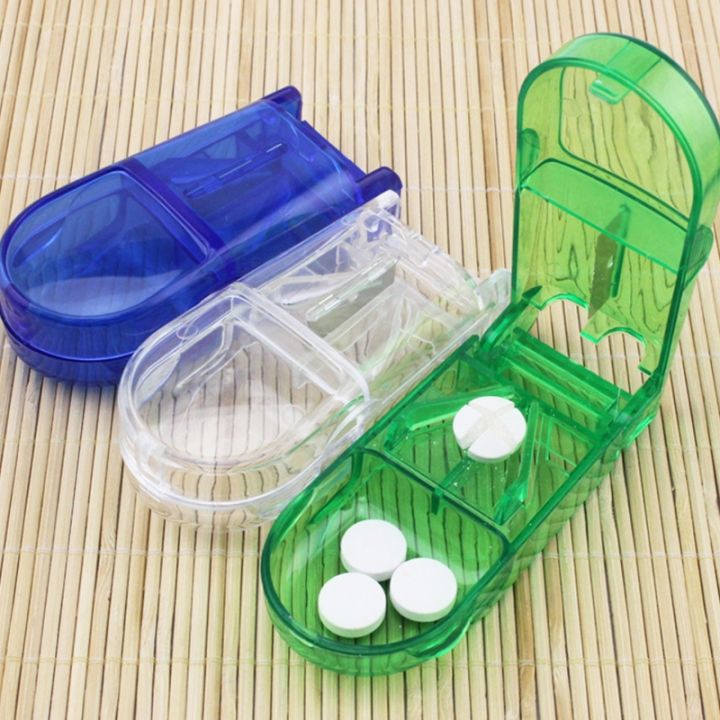 pill-caplets-medicine-dose-เครื่องตัดแท็บเล็ตช่อง3-grids-กล่องเก็บของสำหรับ-home-office-outdoor-portable-medicine