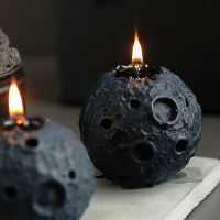 【CW】Moon Handmade Candle Fragrance Scented Candles Creative Home Bedroom Decorations Gift New Year 2022 Souvenir Art Ornament Bougie