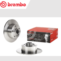 BREMBO จานเบรคหลัง AUDI Audi A4 (1.8) 94-97 /  08 6911 10 / ราคาต่อ 1ใบ