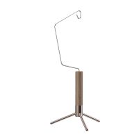 1Set Detachable Lamp Stand for Camping Lamp Stand Light-Weight Small and Easy to Store Walnut Lamp Stand