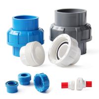 PVC Pipe Fitting - Union 2025324050mm Connector Solvent Weld Jointer Adapter Plumbing Accessories Aquarium Pond Pool Garden