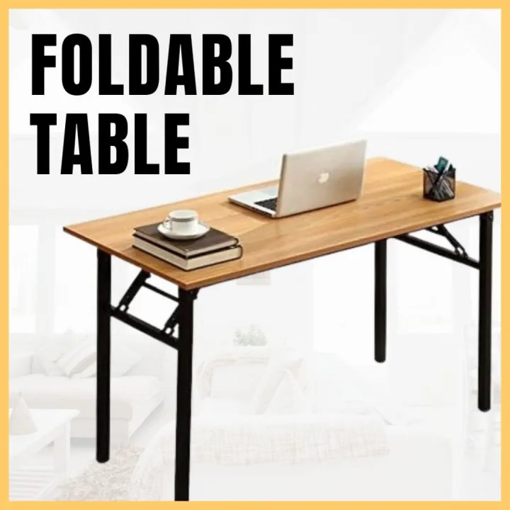 Riley MNL 80x40 Foldable Office Table / Folding Home Office Desk Computer Table / Study Table